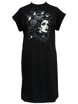 Victorian Gothic T-shirt Dress