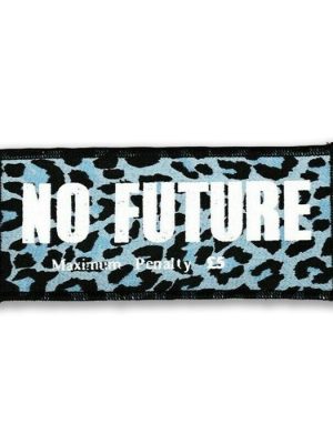 No Future Leopard Print Patch