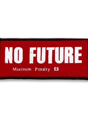No Future Red Patch