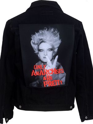 Only Anarchists Are Pretty Back Patch