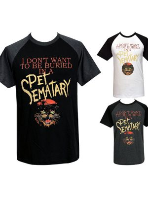 Mens Pet Sematary Raglan
