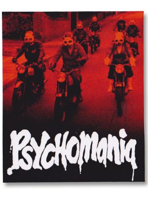 Psychomania Horror Sticker