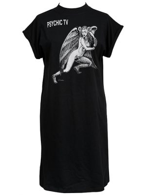 Psychic TV Val Denham Women's High neck Dress