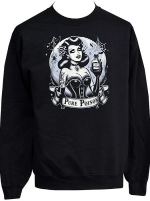 Gothic Pin-up Unisex Sweatshirt