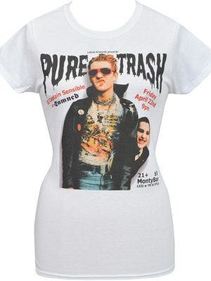 Women's Captain Sensible T-Shirt White