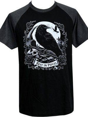 Men's Edgar Allan Poe Raglan