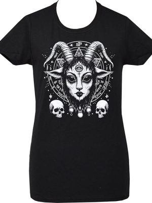 Women's Satanic Gothic T-Shirt