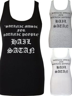 Satanic Music Womens Tank Top