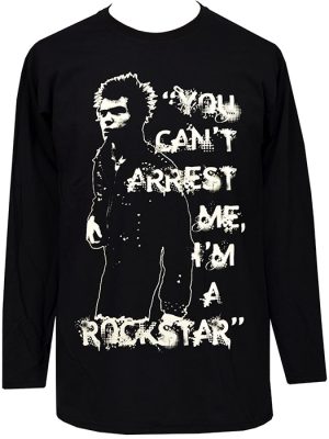Men's Sid Vicious Long Sleeve Top