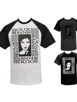 Mens Siouxsie Sioux Raglan
