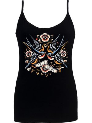 Women's Rockabilly Tattoo Top