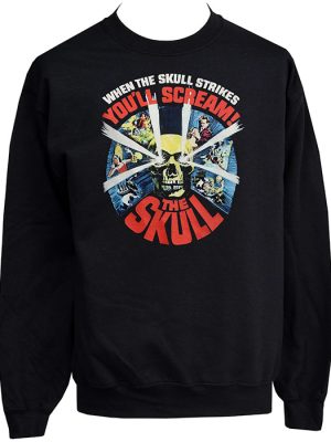 The Skull Unisex Horror Sweatshirt