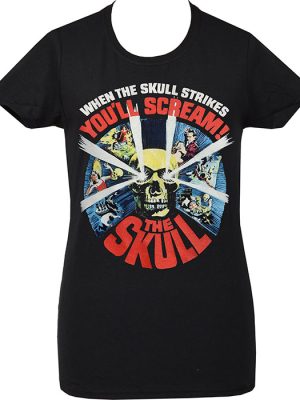 The Skull Women's Horror T-Shirt