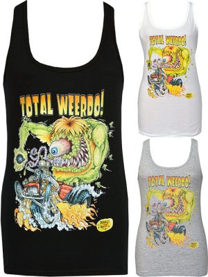 womens lowbrow hotrod tank