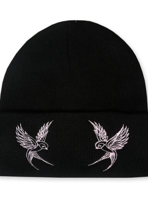 Rockabilly Swallows Beanie Hat