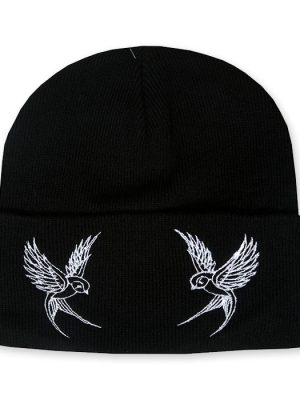 Rockabilly Swallows Beanie Hat