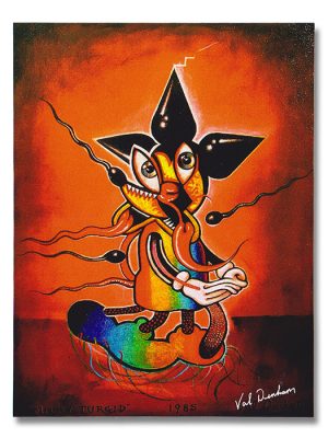 Val Denham Mickey Sticker