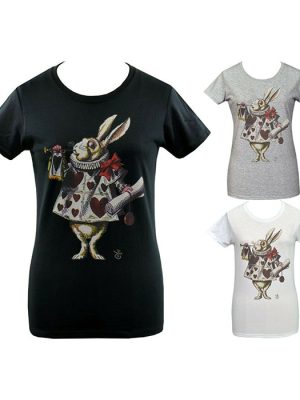 Women's White Rabbit T-Shirt