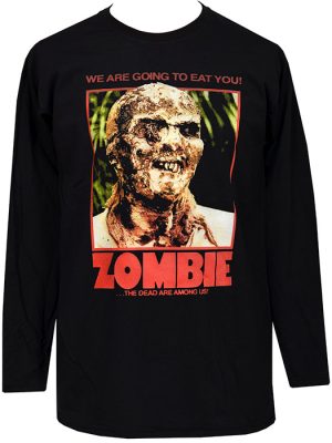 Men's Retro Horror Long Sleeve